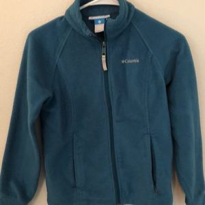 Columbia polar fleece jacket girls 10/12